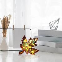 Gambar Fake Fall Leaves Maple Leaf Fall Harvest Ornaments Holiday Keepsake Rustic Fall Decorations For Home Desktop Holiday Party Decor dari Lifebloom undefined 2 Tokopedia