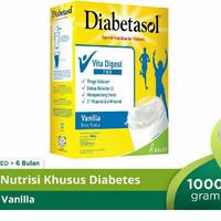 Gambar Susu Diabetasol 1Kg 1000 Gr Susu Untuk diabetes Rasa Coklat dan Vanila - 950Gr Coklat dari rianolsopq undefined 4 Tokopedia