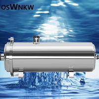 Gambar Water Purifier Filtration Purification Soften Ultration Water Filter 0.01um 3000L/H SUS304 Whole House Water Purifier PVDF dari Blazing Sword undefined 1 Tokopedia