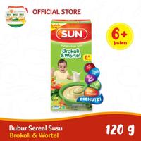 Gambar Sun Sereal Bubur Bayi Rasa Brokoli & Wortel BOX 120gr dari agustiarstore undefined 1 Tokopedia