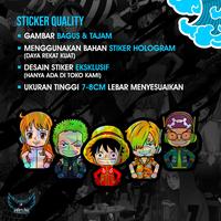 Gambar Sticker Stiker Hologram Anime One Piece Egghead Chibi Cute Lucu - NAMI dari eastlineid undefined 3 Tokopedia