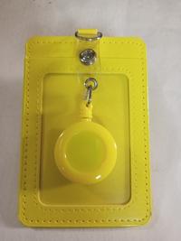 Gambar Card Holder Kulit Sintetis 2 Slot Kartu dan Yoyo Tarik atau Tali 1.5 cm - HitamTali dari Gandas99 undefined 4 Tokopedia