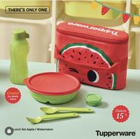 Gambar Tupperware Kidz Lunch Set Tempat Makan Anak - Green-Red dari Tokoantum undefined 3 Tokopedia