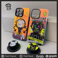 Gambar Case Iphone 13 Pro Max Casetify Rainbow Kaws Hard Soft Motif Premium - BLACK RAINBOW, 13 dari 777 Store.id undefined 3 Tokopedia