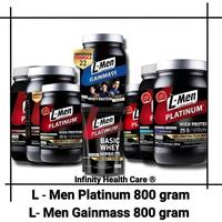 Gambar L- Men Platinum 800 gram | L- Men Gainmass 800 | Chocolate | Vanilla - Strawberry dari olalaolshopq undefined 1 Tokopedia