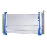 Gambar PCI-e 16X 82 Pin Riser Card Flex Flexible Ribbon Extender Cable 18.9cm - 28AWG dari Honey Computer undefined 1 Tokopedia