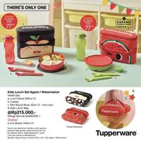 Gambar Tupperware Kidz Lunch Set Tempat Makan Anak - Green-Red dari Tokoantum undefined 1 Tokopedia