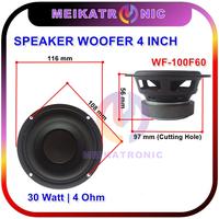 Gambar Speaker Woofer 4 Inch 30W 4 Ohm | Subwoofer Bass | 100mm SQaudio dari MEIKATRONIC undefined 3 Tokopedia