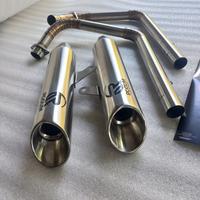 Gambar RC POGUM Original || Knalpot Custom Benelli PE 250 kanan kiri stainless stell full dari RC POGUM Exhaust undefined 5 Tokopedia
