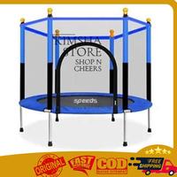 Gambar Dps Speeds Trampoline 55 Inch Mainan Anak Trampolin Alat Olahraga Lompat Gym Fitness Jump Sports Equipment - Biru dari Wellness Palace undefined 2 Tokopedia