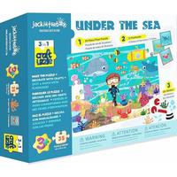 Gambar Jackinthebox Puzzles Kids Ages 35 Make Large Puzzle Decorate With Cool Stickers Spot With Flash Cards Educational Learning Toys_ 3 4 5 6 Year Olds dari zhafira333 undefined 1 Tokopedia