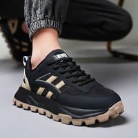 Gambar Techdoo Sepatu Pria Olahraga Sepatu Sneakers Olahraga Pria Casual Running Shoes Men MR711 - Hitam, 43 dari Techdoo undefined 3 Tokopedia