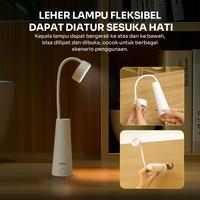 Gambar Robot RT-DL04 Multifuntional Magnetic Desk Lamp Lampu Baca Belajar Senter Magnetik Adjustable Multifungsi dari casa accessories undefined 3 Tokopedia