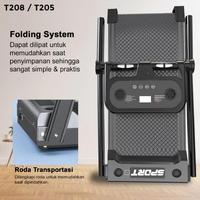 Gambar Dps Treadmill Twen T205 Treadmil Listrik Alat Fitness Gym Olahraga Rumahan Original Twen - Treadmill RP9H dari Wellness Palace undefined 4 Tokopedia