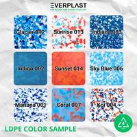 Gambar Coaster Tatakan Gelas Premium| Plastik Daur Ulang bukan kayu besi - Bulat Besar, Sunset dari Everplast undefined 3 Tokopedia