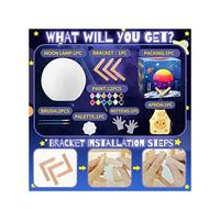 Gambar Paint Your Own Moon Lamp Kit Valentines Crafts Diy 3D Moon Lamp Galaxy Light Art Supplies Kids 912 Arts And Crafts Kids Ages 812 Toys_Boys Girls Birthday Gifts Ages 4 5 6 7 8 9 10 11 12 dari zhafira333 undefined 2 Tokopedia