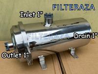 Gambar UF-PVDF-3000 | UF Filter PVDF 3000 LPH - Stainless 304 Ultrafiltrasi 1" Inch - REF-PVDF-3000 dari FilterAza undefined 2 Tokopedia