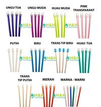 Gambar Saliva Ejector / Suction Saliva Ejector / Dental Saliva Ejector / Penyedot Air Liur / Saliva - Hijau Muda dari H&H gloves undefined 1 Tokopedia