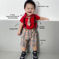 Gambar Borong Baby At Work (Dpt 2Dasi) / Jangkar Baju Setelan Jumper Celana Topi Suspender Pergi Jalan Lucu Fashion Anak Mr John Anchor 6 12 Jumper Set Baju Bayi Laki Lahir Born Kodok Vest Maxwel Ben Kondangan Hogwarts Max Romeo Tuxedo Players - grey SAM dari Sarahia Market undefined 4 Tokopedia