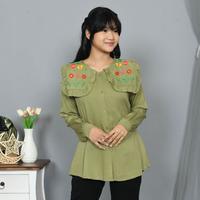 Gambar Blus Anak Perempuan / Atasan Anak Perempuan Lengan Panjang Motif Kotak - Warna satu, Ukuran 1 dari KharismaCollection1 undefined 1 Tokopedia