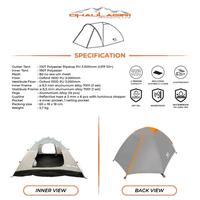 Gambar Tenda Dhaulagiri Ultralight 2-3 Orang Waterproof Double layer Recomend - Biru, 4-5 orang dari GROSIRAN OUTDOOR GEAR undefined 5 Tokopedia