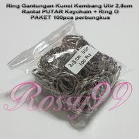 Gambar Ring Gantungan Kunci Kembang Ulir 2,8cm Rantai Putar Keychain Souvenir dari Rossy999 undefined 1 Tokopedia