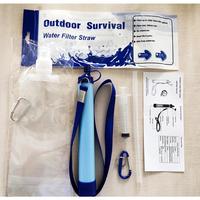 Gambar 5Pcs Portable Outdoor Water Purifier Set Climbing Camping Emergency Drinking Water Filtration Straw Double Filters Inner Cores dari Phantom Assault undefined 4 Tokopedia
