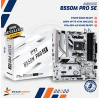Gambar Motherboard ASROCK B550M PRO SE (AM4, AMD, B550, DDR4, USB3.2, PCIE 4) Mainboard Mobo dari Starcomp Purwokerto undefined 1 Tokopedia