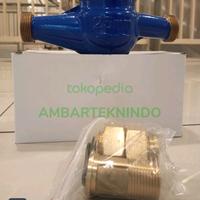 Gambar Water Meter 8fa Size 1 Inch DN25mm Drat / Meteran Air Murah dari AMBARTEKNINDO undefined 3 Tokopedia
