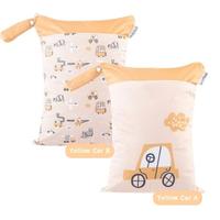 Gambar Happy Flute Diaper Wet Bag - Yellow Car B dari A to Z Family Store undefined 1 Tokopedia