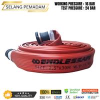 Gambar Selang pemadam rubber working Pressure 16 bar coupling Machino 1,5 20M-2,5 30M berkualitas - 1,5 20M dari INDO PERSADA SINERGI_NEW undefined 1 Tokopedia