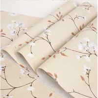 Gambar Wallpaper Stiker Dinding Motif Bunga Sakura Kream dari Cahaya Acesories undefined 2 Tokopedia