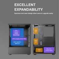Gambar CASING MID TOWER VENOMRX ROCKSTAR GAMING PC CASE ATX FREE 3 ARGB FANS dari btgcom undefined 5 Tokopedia