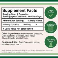 Gambar Double Wood NAC / N-Acetyl Cysteine , Suplemen Detox , Glutathione , Antioxidan suplement 210 capsules dari IndonesiaKeto undefined 5 Tokopedia