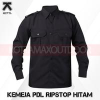 Gambar Kemeja PDL Lapangan Hitam Ripstop Hitam Polos Uniseks Pria - PDL HITAM, L dari Kotta Max Outdoor undefined 2 Tokopedia