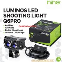 Gambar Nine Lampu Tembak Sorot 2 Mata LuminosLED Q6 Pro Putih Kuning Motor Mobil Tembus Kabut Hi Lo CSP LED Chip Anti Fog Anti Glare - Car - devil purple dari SARANG LED undefined 1 Tokopedia