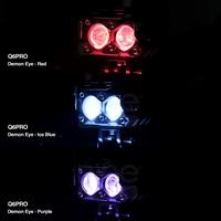 Gambar Nine Lampu Tembak Sorot 2 Mata LuminosLED Q6 Pro Putih Kuning Motor Mobil Tembus Kabut Hi Lo CSP LED Chip Anti Fog Anti Glare - Car - devil purple dari SARANG LED undefined 3 Tokopedia