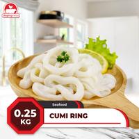 Gambar Cumi Ring Kupas Bersih. Squid Ring Calamary Premium Quality - 250gr dari Dagingnesia Depok undefined 1 Tokopedia