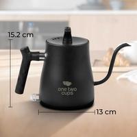 Gambar Teko Listrik Air Panas Stainless Kettle Ketel Kopi Leher Angsa Coffee Pemanas 1000W 1L dari Moncloud Shop undefined 3 Tokopedia