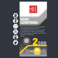 Gambar Repack 100ml Moji Moji Automotive Nano Compound 2500 dari MENZERNA undefined 2 Tokopedia