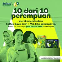 Gambar Softex Daun Sirih + VitE 29cm 16s x 2 Pack - Pembalut Sirih Malam dari Softex Indonesia undefined 5 Tokopedia