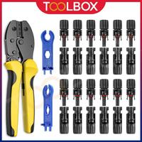 Gambar Best Produck Toolbox Mc4 Connector Set (Solar Cell Panel Connector) With Mc4 Konektor Terminal Crimp Tang/Hh Quality Ip67 1V 3A Teroof - 50pcs dari gummysore undefined 1 Tokopedia