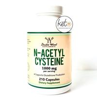 Gambar Double Wood NAC / N-Acetyl Cysteine , Suplemen Detox , Glutathione , Antioxidan suplement 210 capsules dari IndonesiaKeto undefined 1 Tokopedia