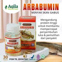 Gambar MEGABUMI ~KAPSUL MINYAK IKAN GABUS + MINYAK GAMAT EMAS ORIGINAL 100% - ARBABUMIN 30 KP dari GUDANG HERBAL SEMARANG undefined 5 Tokopedia