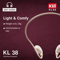 Gambar Izzy X Km KL38 Bluetooth Headset Headphone Earphone Over Ear Hijau Putih Hijau Putih Wireless Handsfree - Cream dari Izzy Audio undefined 4 Tokopedia
