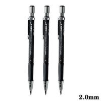 Gambar 2.0mm Mechanical Pencil Set 2B Black Lead Refills Writing Drawing Automatic Pencil School Office Stationery Art Sketch Supplies dari Dj celluler undefined 2 Tokopedia