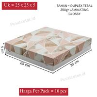 Gambar Kotak serbaguna / box / dus 25 x 25 x 5 Diamond untuk Roti, Kue, Donat - Diamond PInk dari kotakkuemurah undefined 4 Tokopedia