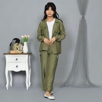 Gambar Setelan Anak Perempuan (Atasan Blus dan Bawahan Kulot) Cewe Tanggung Model Polos - Warna tiga, Ukuran satu dari KharismaCollection1 undefined 4 Tokopedia