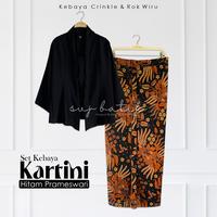 Gambar Setelan wanita KEBAYA set rok lipit span katun rok wisuda rok nikahan rok kondangan 2024 svj batik - paragaya, L (kebaya+rok) dari Prassaditio undefined 5 Tokopedia