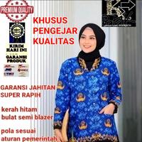Gambar baju korpri wanita terbaru 2022 - XL dari k-one batik undefined 1 Tokopedia